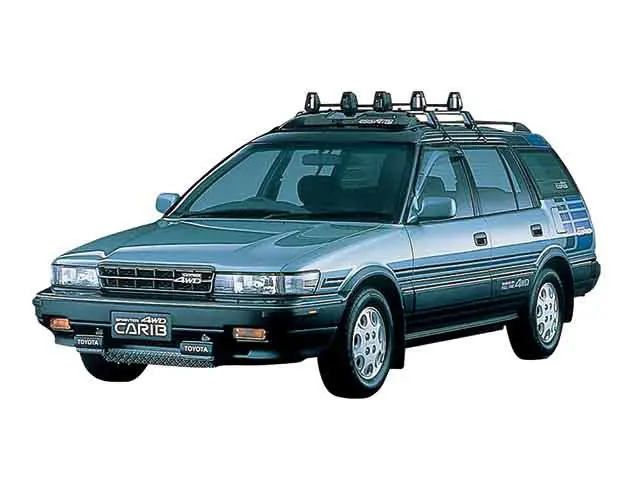 Toyota Sprinter Carib (AE95G) 2 поколение, универсал (02.1988 - 08.1990)